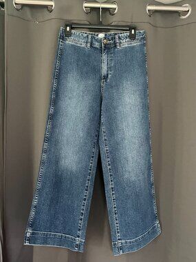 GAP HIGH RISE WIDE-LEG CROP Woman Jeans